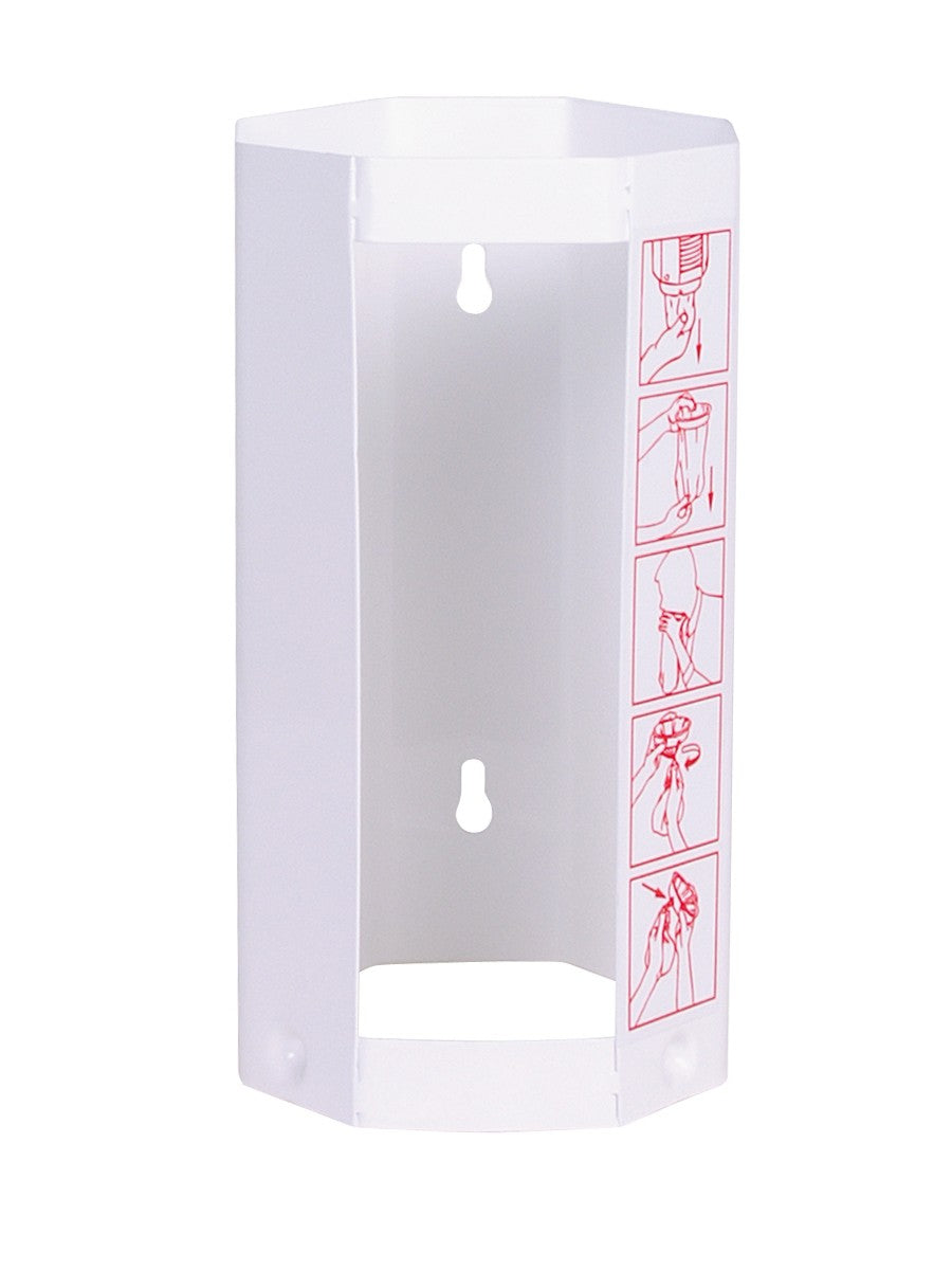 Wanddispenser voor braakzakjes (kort model) 22cm