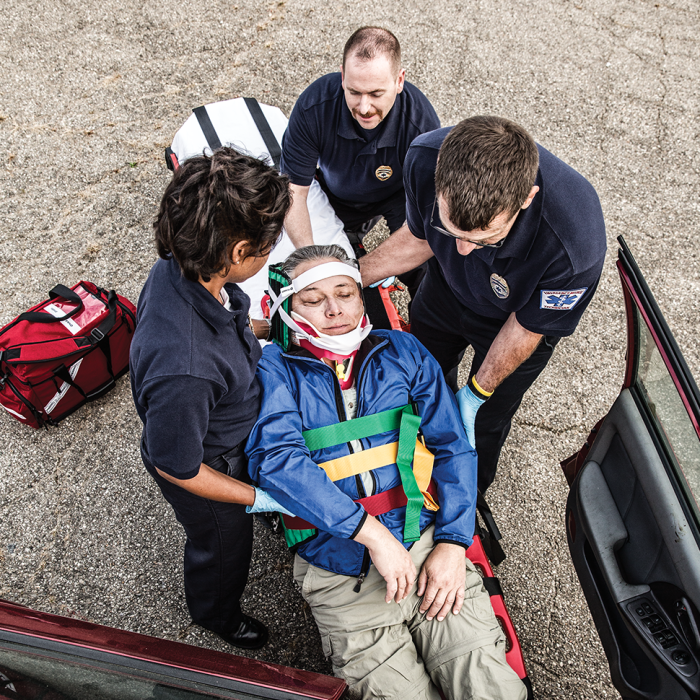 Ferno - Harnasmodel KED E FW125 groen