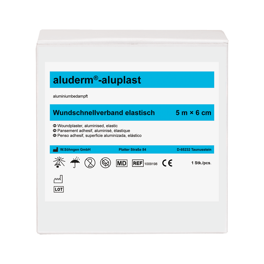 SOH - Aluderm®-aluplast Pleisterverband op rol 6cm x 5m