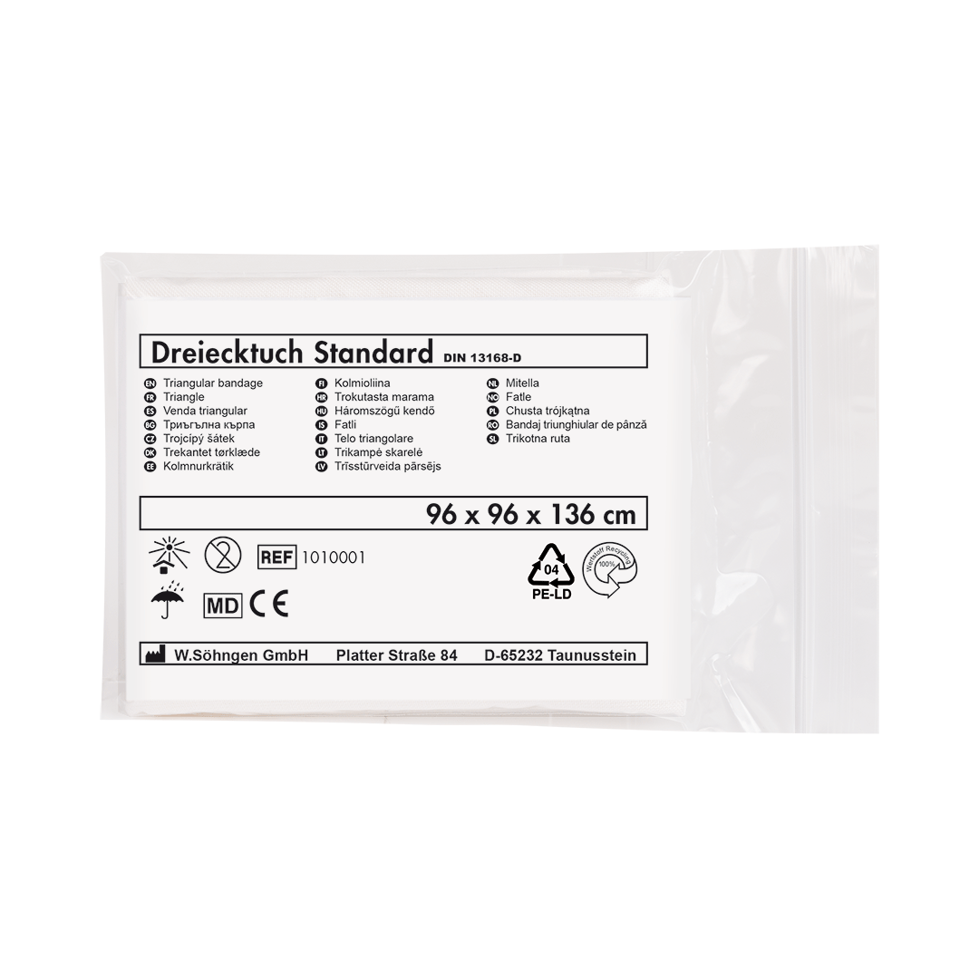 SOH - Driehoeksverband standaard Wit