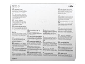 20716 - 3M AURA 1863+ FFP3 RESPIRATOR IIR - Box of 20pcs