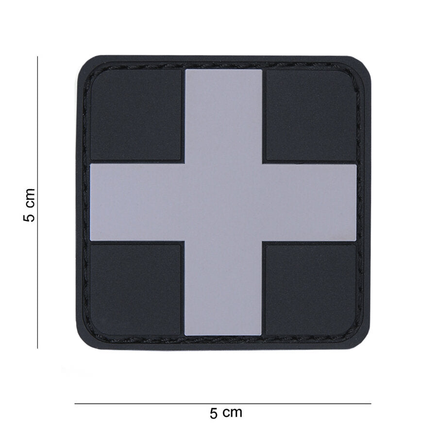 PVC Patch "First Aid" Grijs