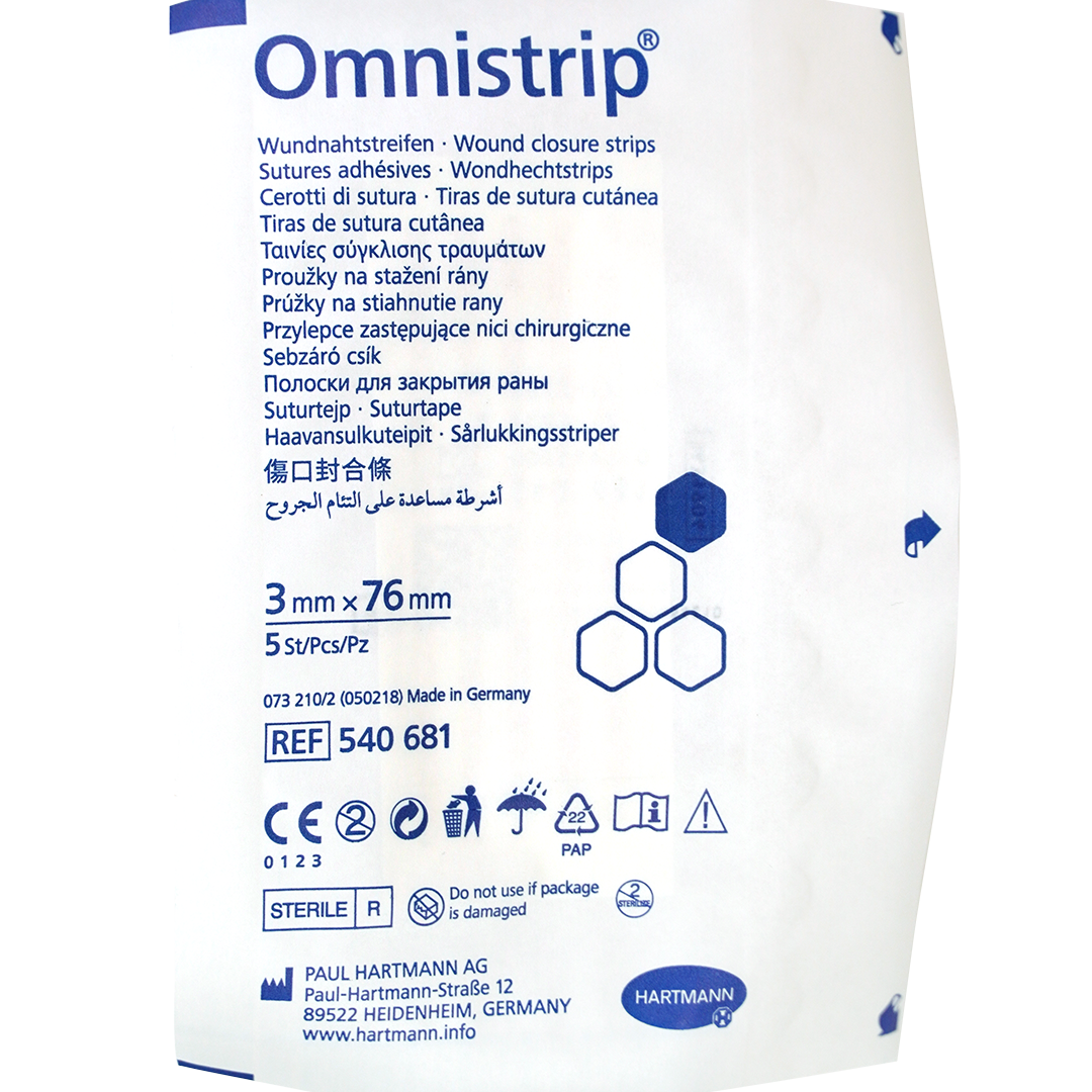 Omnistrip 3mm x 76mm per vel van 5 stuks