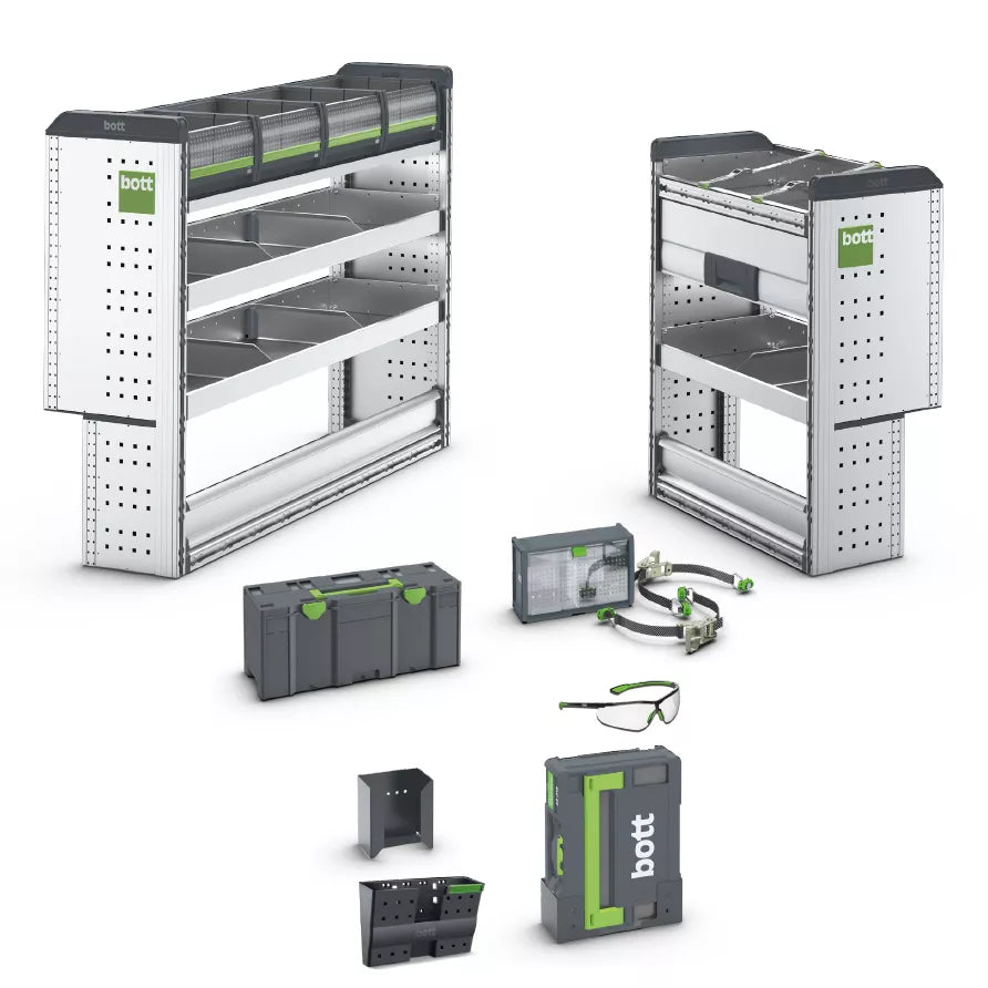 Bott Vario3 Starterpakket "S" voor kleine bedrijfswagens