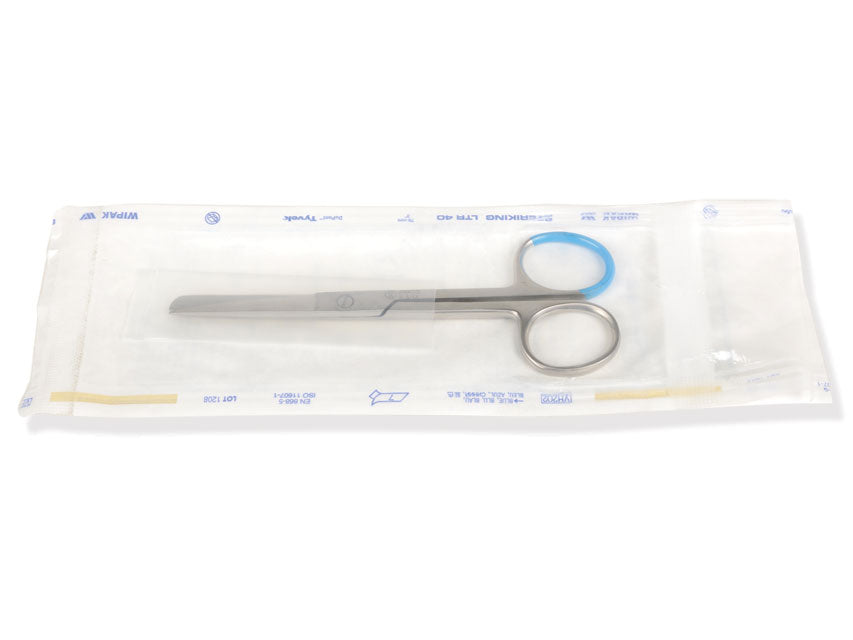 Gima - STERIELE SCHAAR scherp/stomp - recht - 13 cm