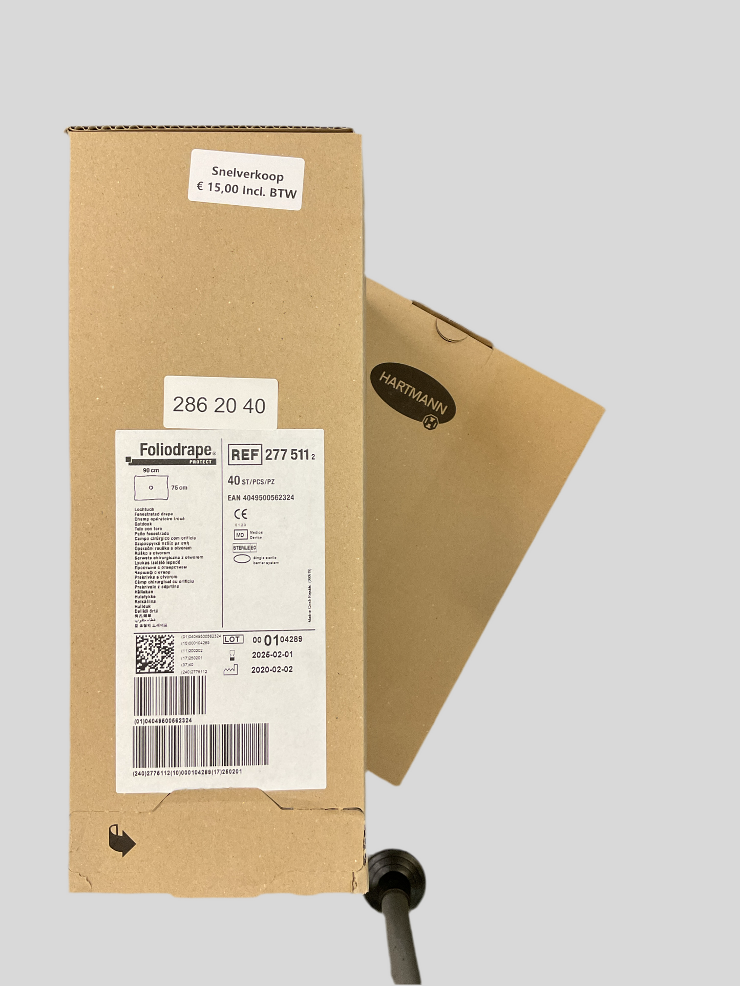 Promo/snelverkoop- Foliodrape