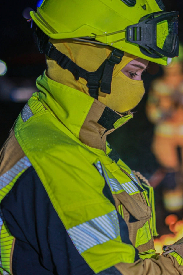 Comazo - Vlamwerende kap voor FFP2/FFP3-maskers, enkellaags