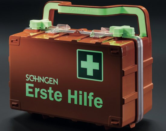 SOH - SÖHNGEN® EHBO Verbandkoffer Large "DYNAMIC-GLOW L" met inhoud volgens DIN 13169