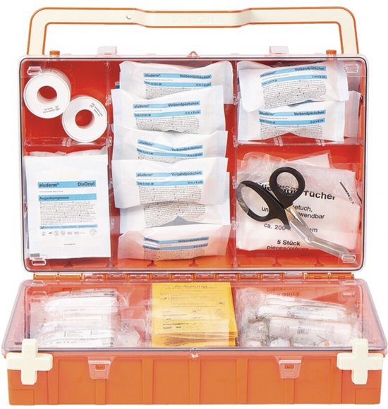SOH - SÖHNGEN® EHBO Verbandkoffer Large "DYNAMIC-GLOW L" met inhoud volgens DIN 13169