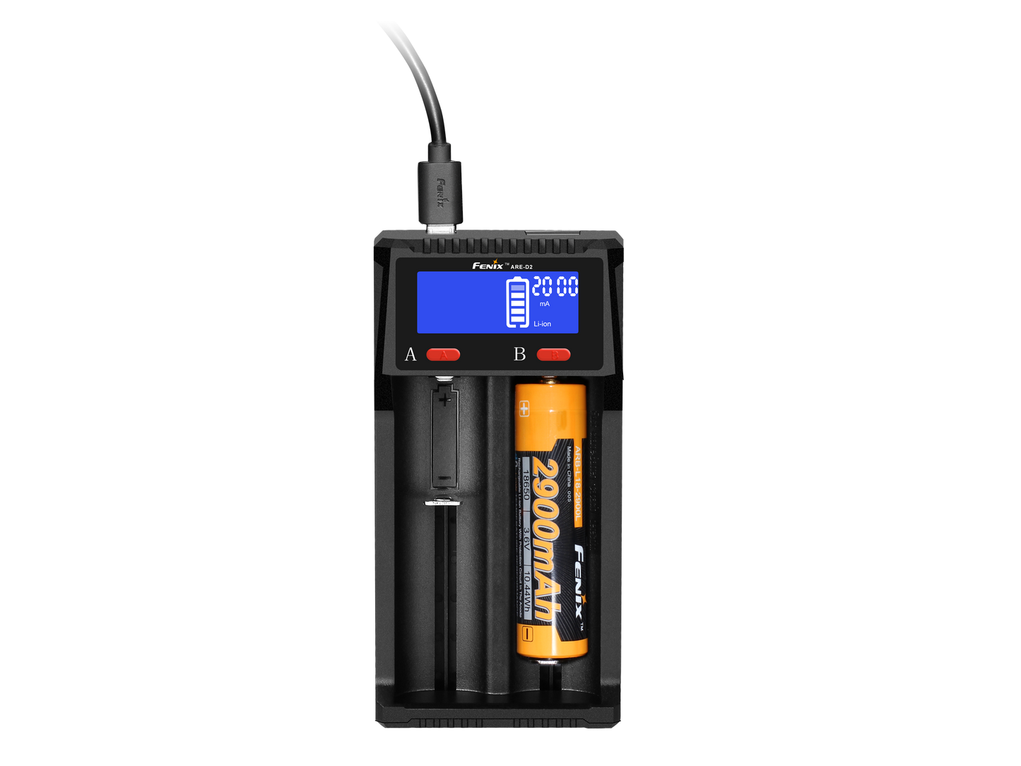 Fenix - Dubbele Batterijlader FEARE-D2