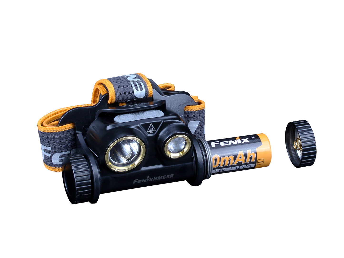 Fenix - HM65R Magnesium Hoofdlamp met Twee Lichtbronnen