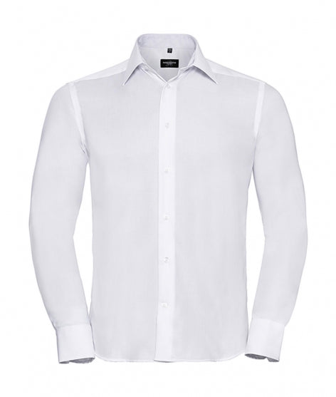 Hemd Heren LM - Russell - Tailored Ultimate Non-iron Shirt LS
