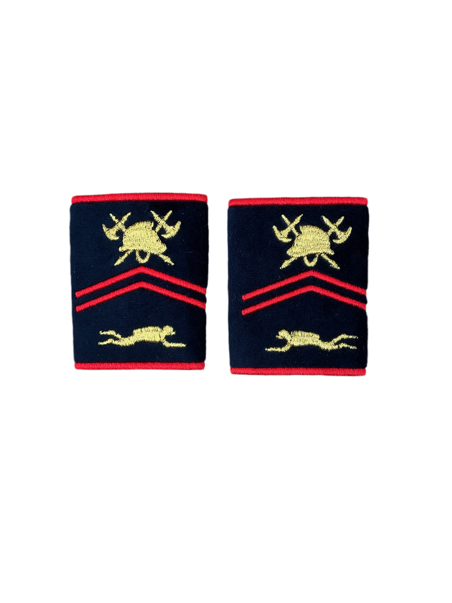 Schouderpassant geborduurd Korporaal / Duiker