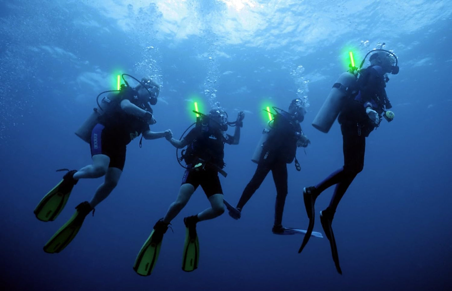 Chemlight - breeklicht GROEN 15cm (6'') lichtstaaf 12h glow stick