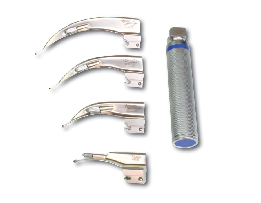 BOS - Laryngoscoop Set 4 MC INTOSH Bladen