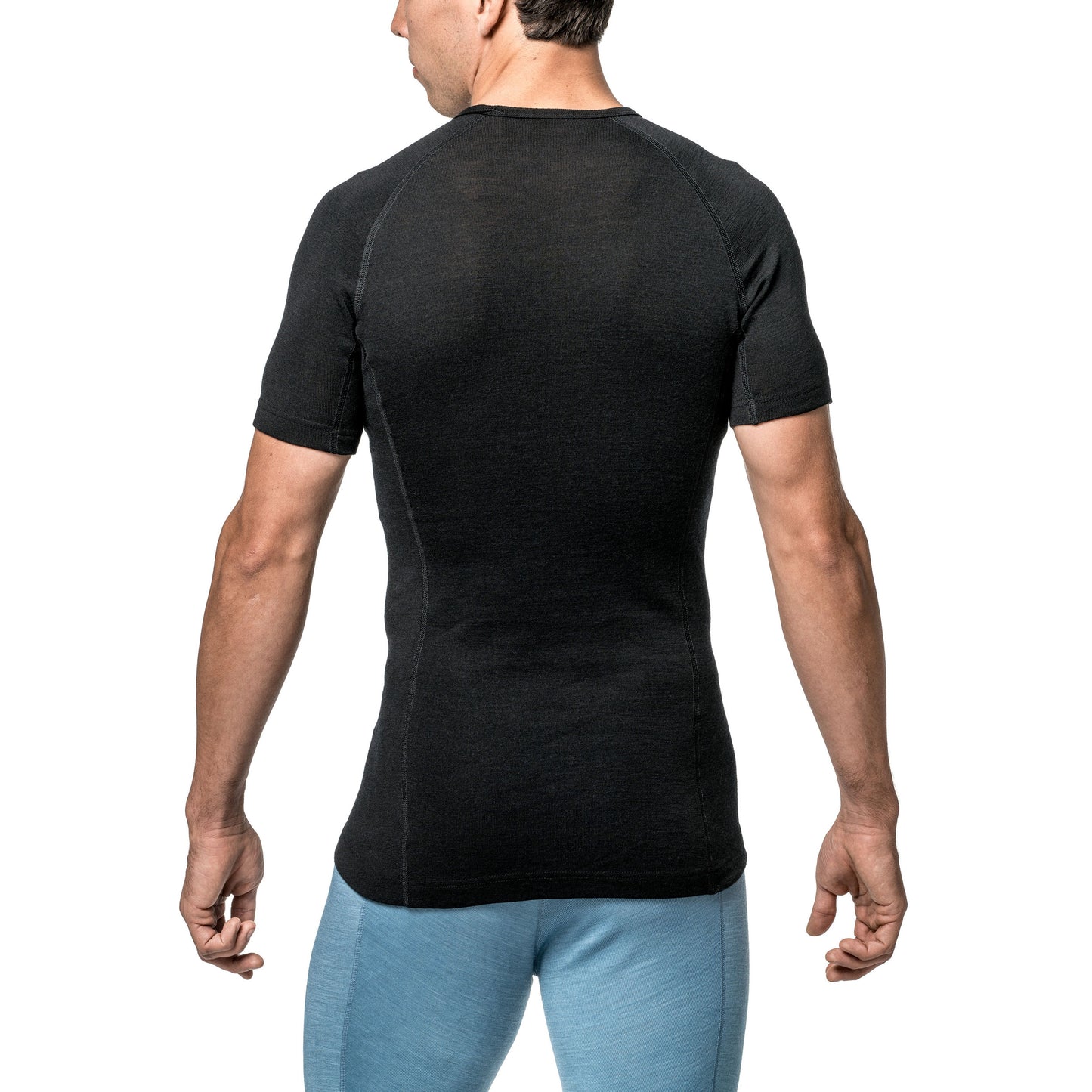 Woolpower - T-shirt "Tee Lite" Zwart