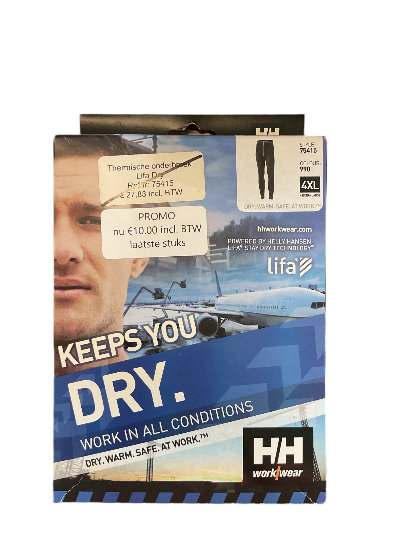 Promo/snelverkoop-Thermische onderbroek XXXXL