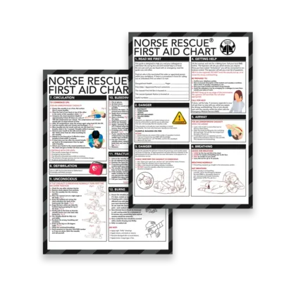 NORSE RESCUE® First Aid Chart