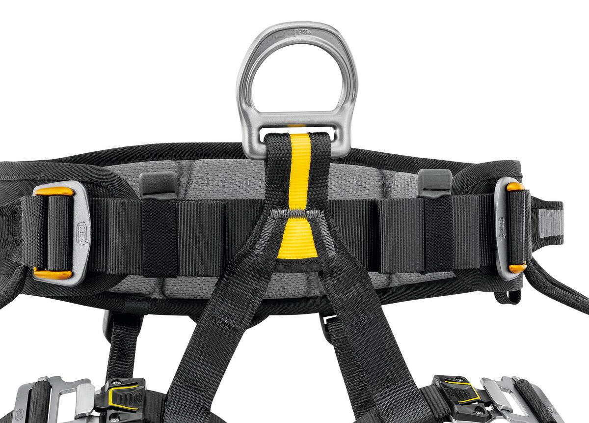 Petzl - FALCON® Zitgordel (Zwart/Geel)