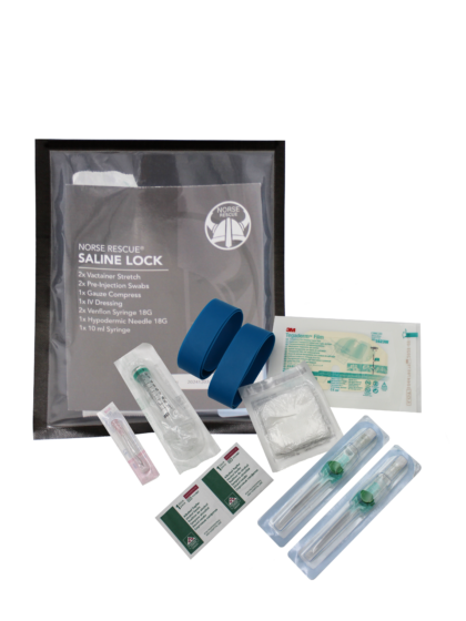 NORSE RESCUE® Saline Lock "Infuus voorbereiding"