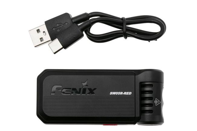 Fenix - SW05R-RED Clip-on zaklamp 150 lumen