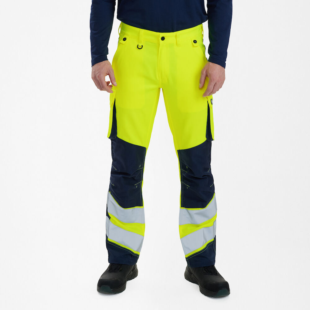 Engel - Safety Light Broek Fluo-Geel/Blue