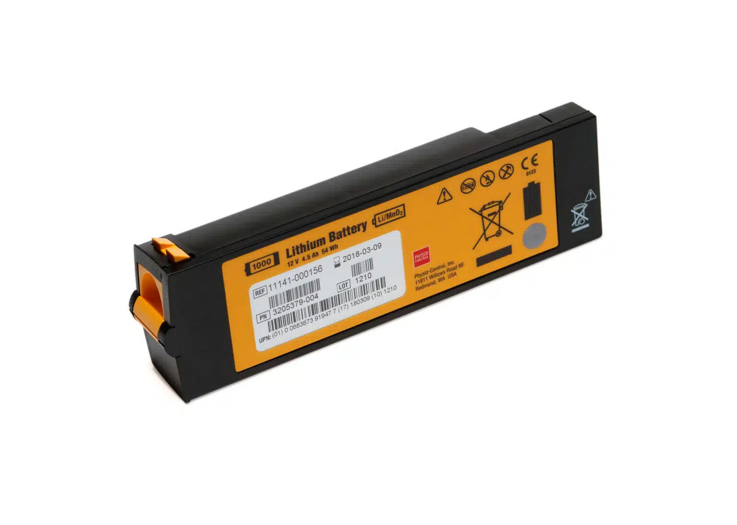 Lifepak 1000 batterij, niet oplaadbaar (11141-000100)