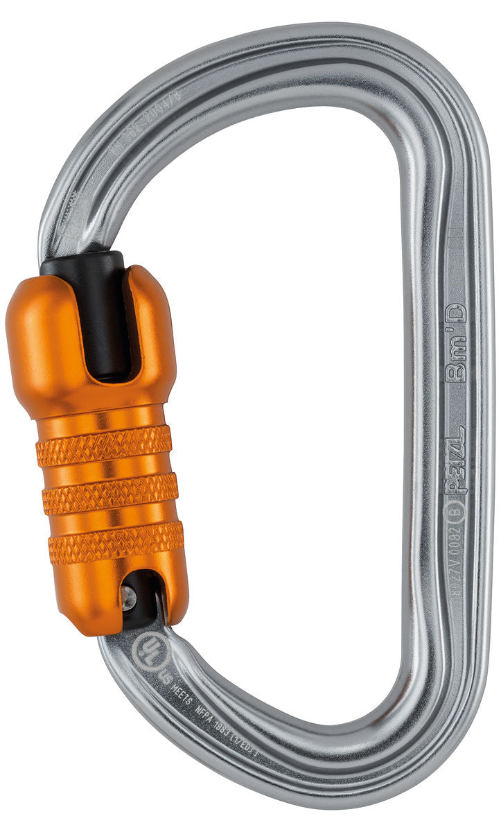 Petzl - Karabijnhaak Bm'D - Triact Lock - grijs