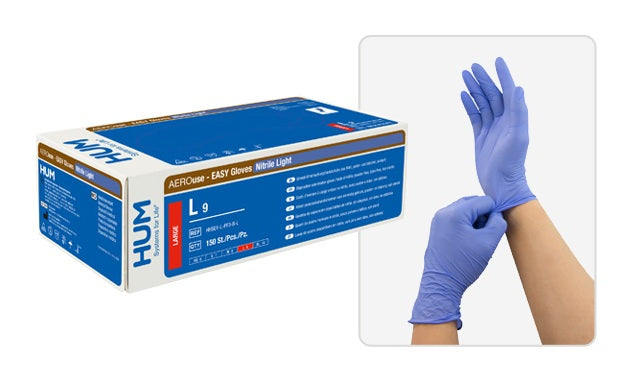 AEROuse® Nitrile Light handschoenen à 135 - XLarge