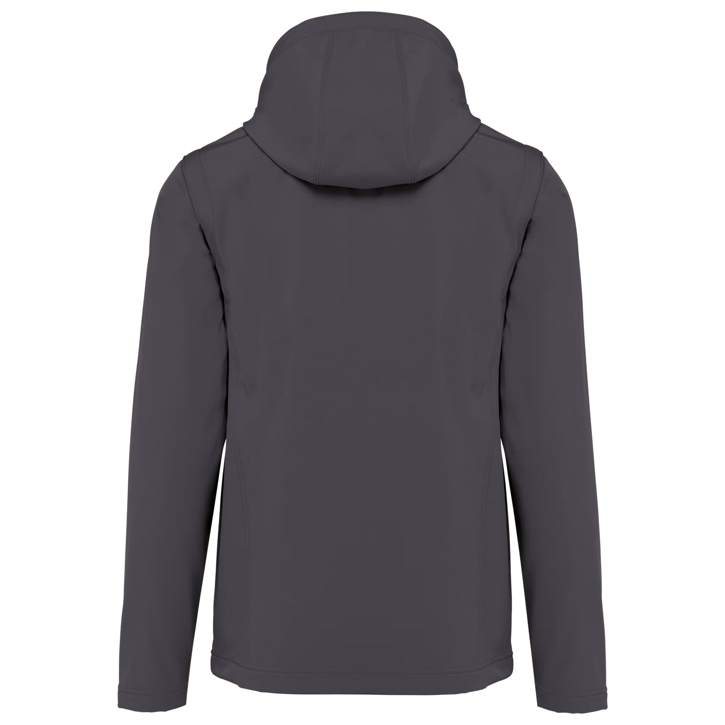 K422 - 3-laags uniseks softshell jas met afneembare capuchon en mouwen