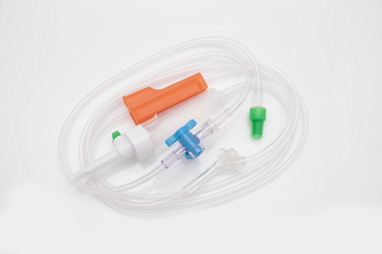 Infuustrousse met driewegskraan - per stuk