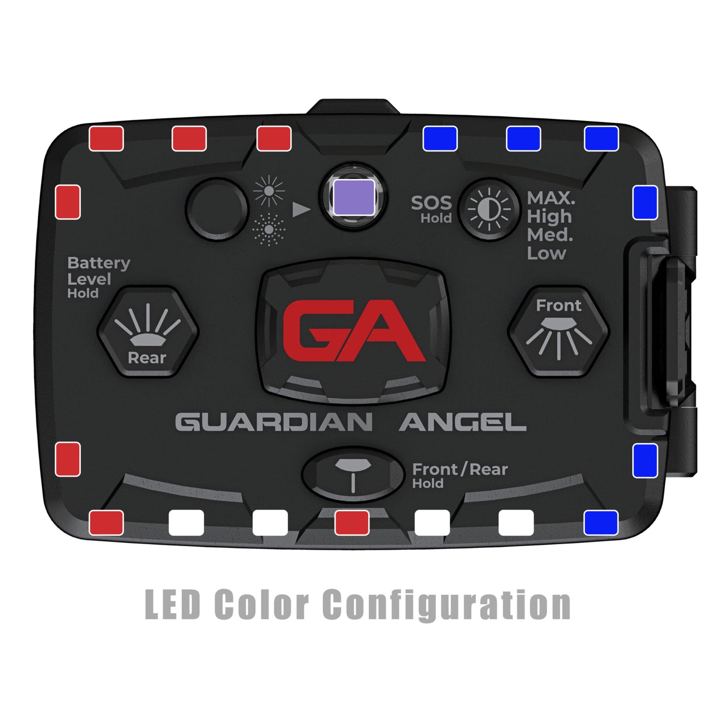 Guardian Angel Infrared Hybrid Rood/Blauw