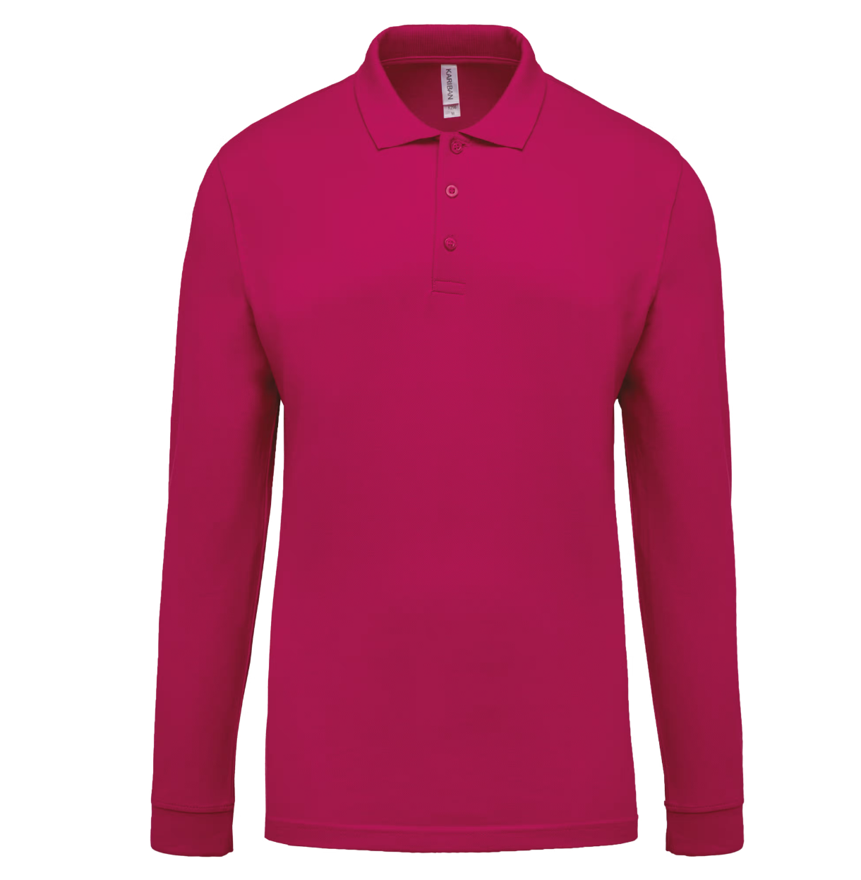 K256 Piqué - Herenpolo lange mouwen