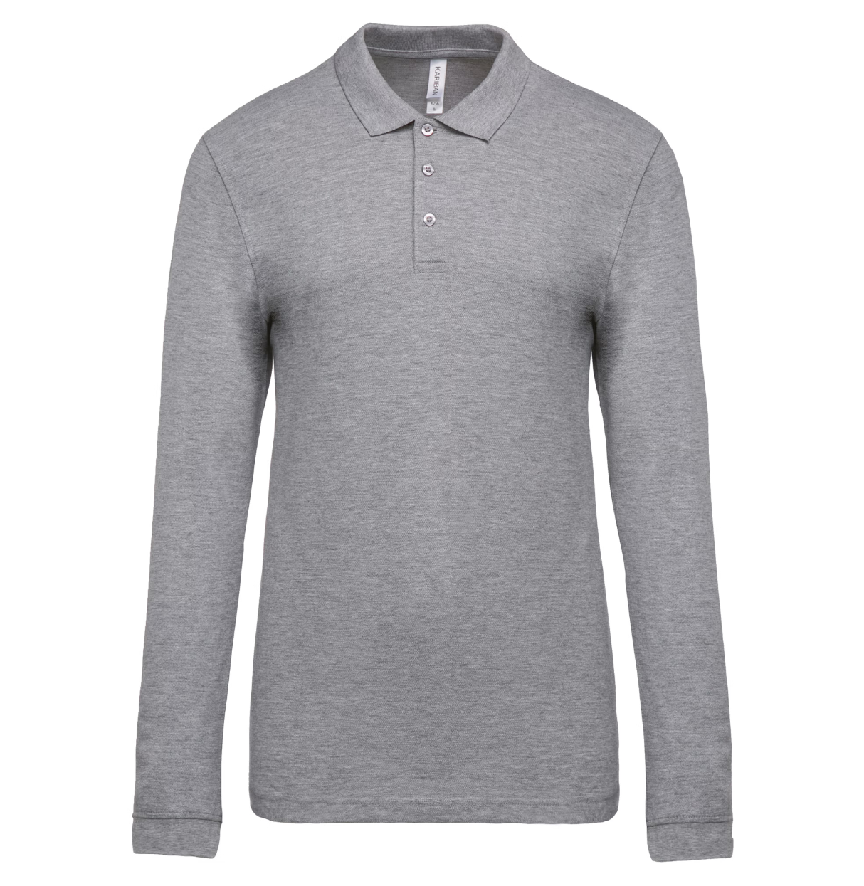 K256 Piqué - Herenpolo lange mouwen