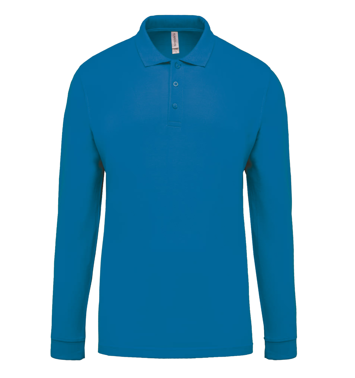 K256 Piqué - Herenpolo lange mouwen