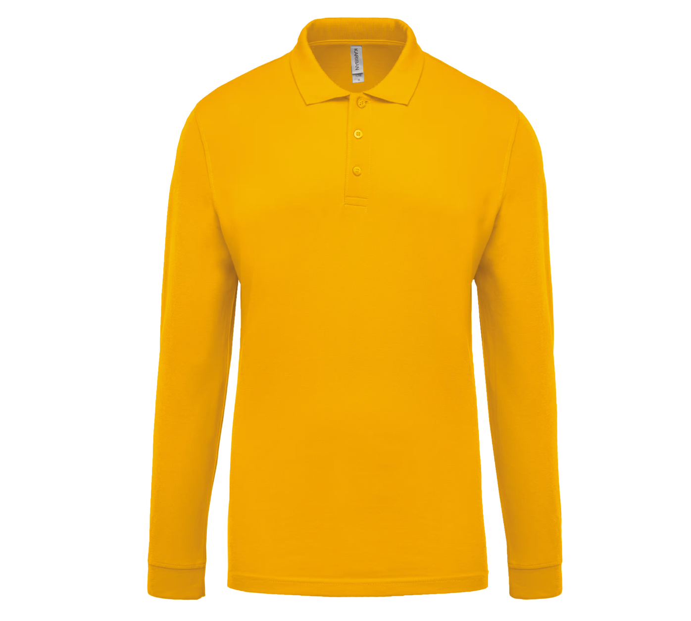 K256 Piqué - Herenpolo lange mouwen