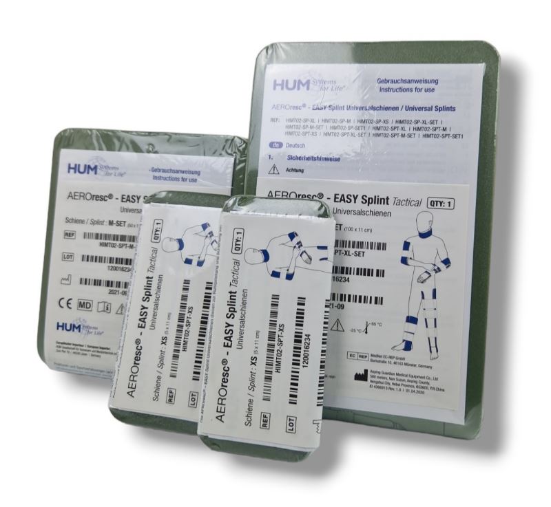 AEROresc® – Tactical EASY Splint SET