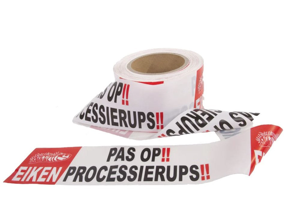 Afspanlint PAS OP! Eiken-Processierups
