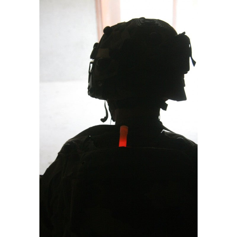 Chemlight - breeklicht ROOD 15cm (6'') lichtstaaf 12h glow stick