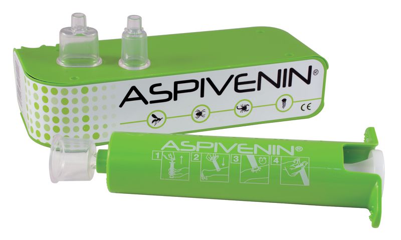Aspivenin - Vacuumpomp voor insectenbeet