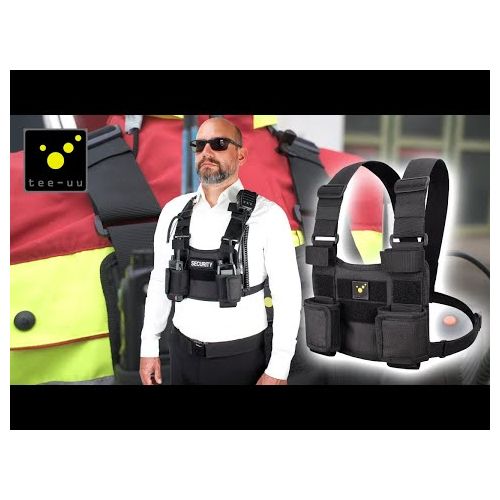 TEE-UU - Chest Twin Radio Harnass