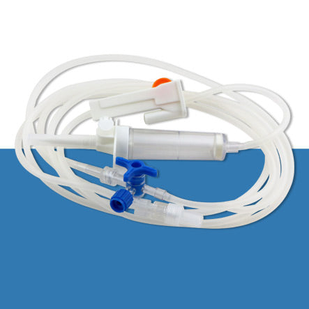 Infuustrousse met driewegskraan - per stuk