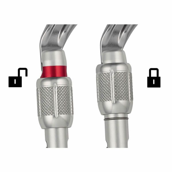 Petzl - Karabijnhaak "OK" Screw Lock