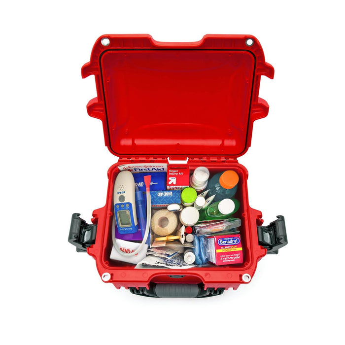 NANUK 908 - EHBO waterdichte case - Rood (leeg)