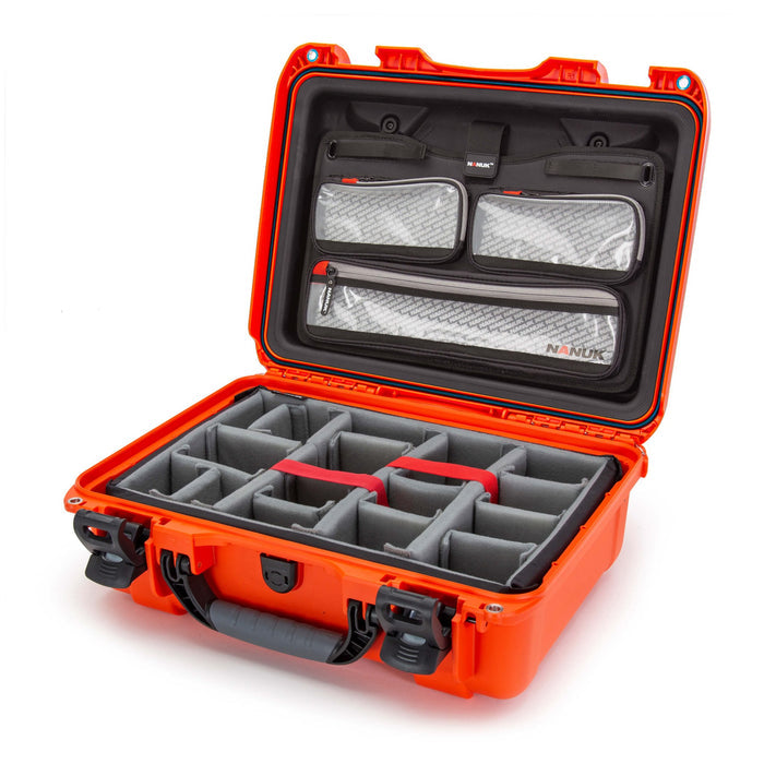 NANUK 925 waterdichte hardcase met Padded Divider + Lid Organizer