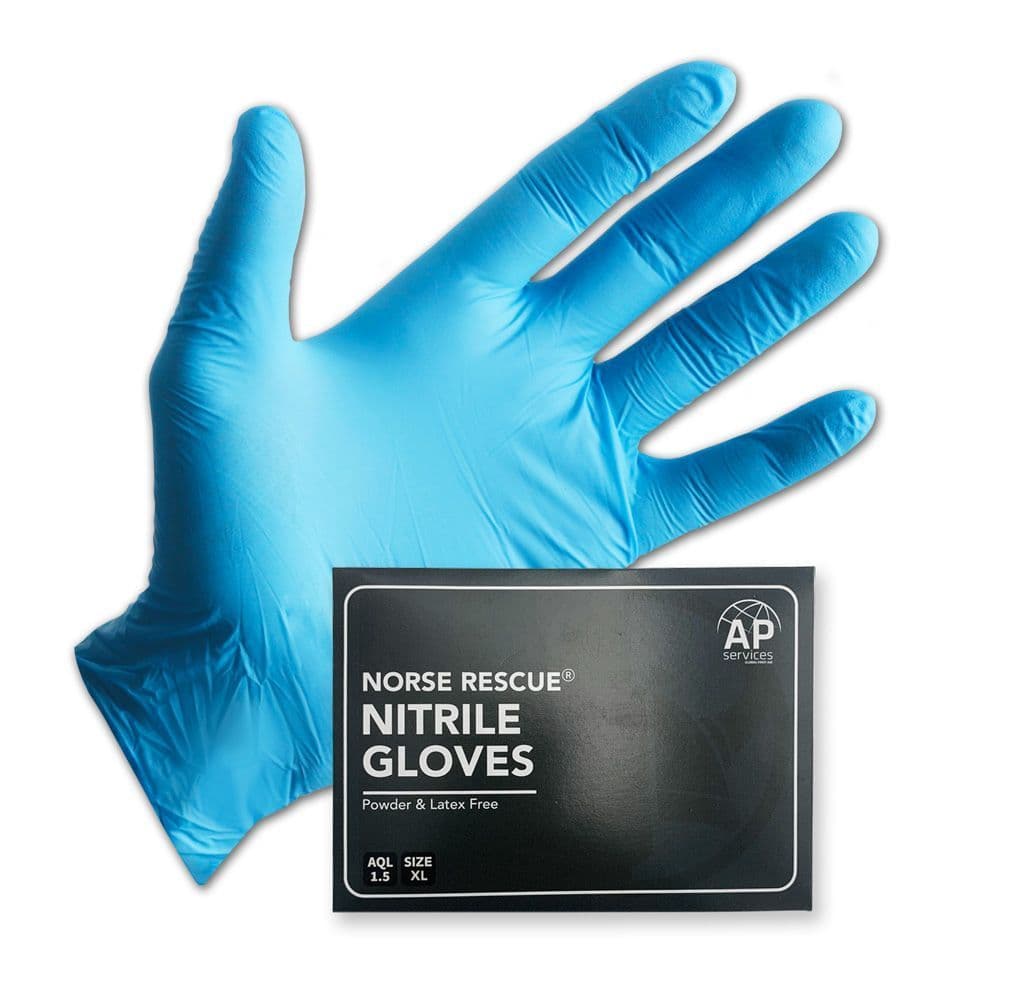 NORSE RESCUE® Nitrile Gloves, 1 paar, XLarge