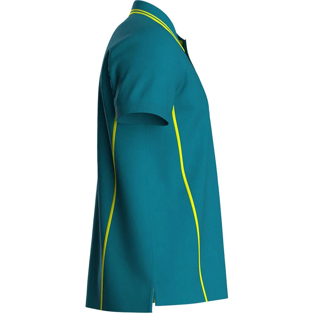 Rescuewear - Poloshirt Basic blauw/geel