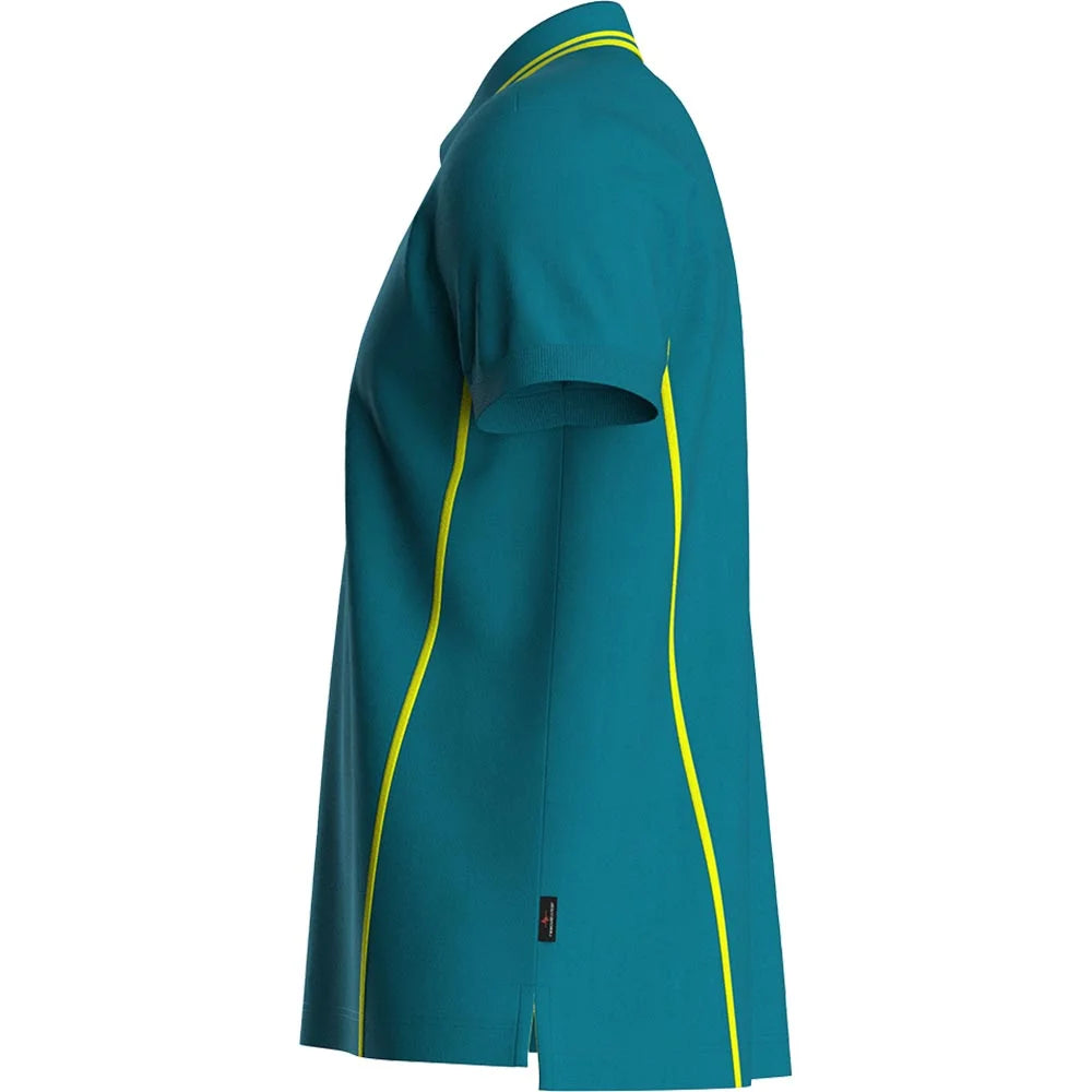 Rescuewear - Poloshirt Basic blauw/geel