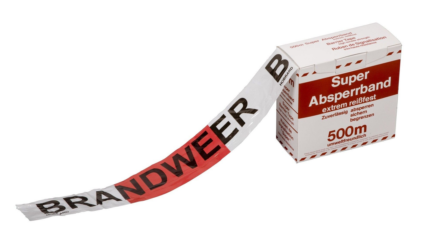 Afspanlint GEEN TOEGANG BRANDWEER