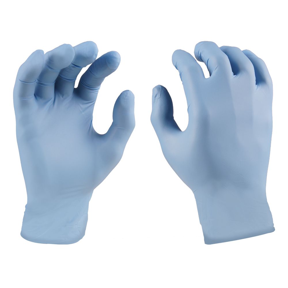 Wegwerp handschoen Nitril Blue - Alfatex